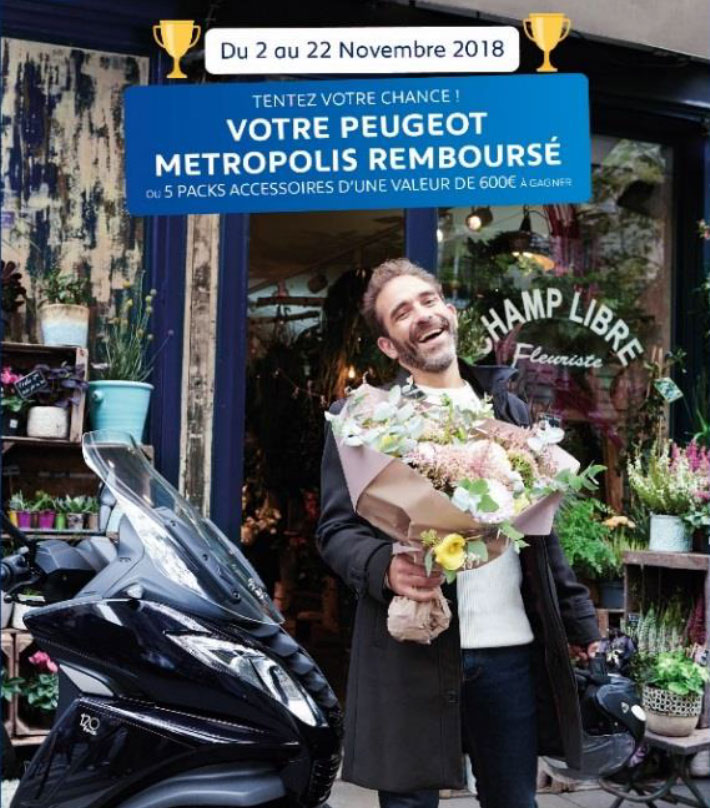 promotion peugeot metropolis novembre 2018