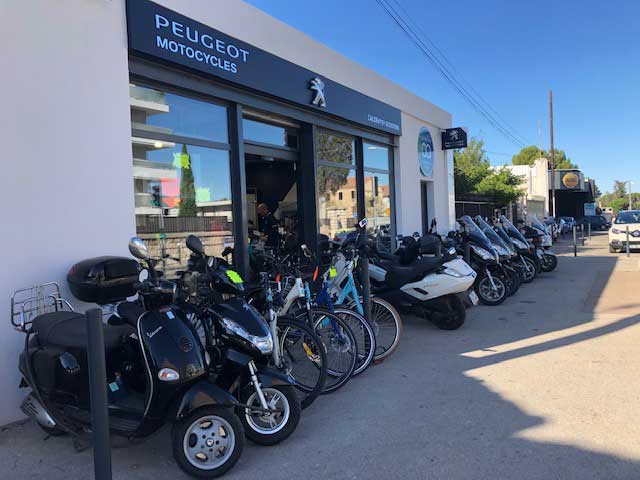 magasin Peugeot scooter Marseille moto orcal swm caldentey