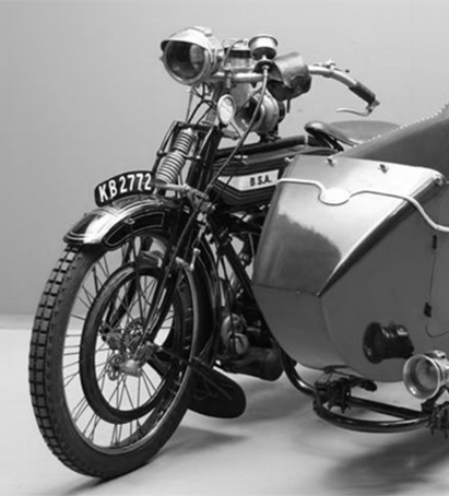 première moto bsa 1910
